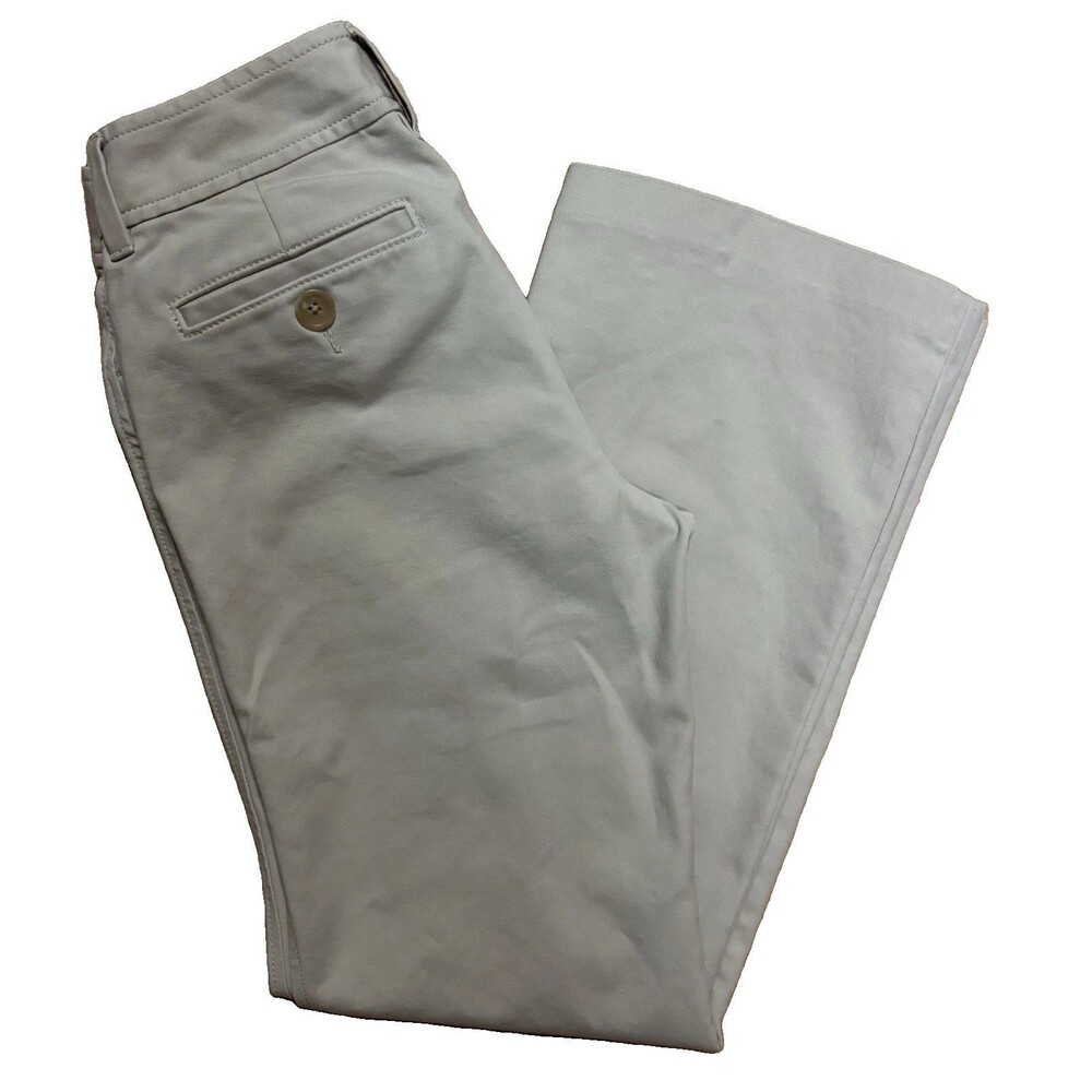 Banana Republic Martin Fit Stretch Casual Pants Women's Size 4 Button Waist